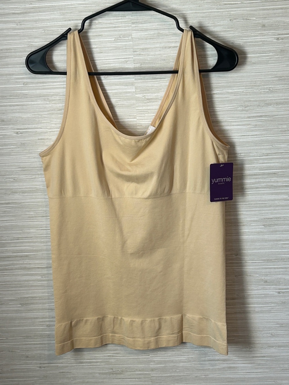 Yummie Shape NWT Shaping Tank Top Size 2X/3X Nude Tummy Control Camisole Plus